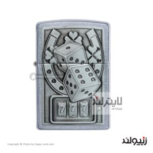 فندک زیپو مدل Lucky 7 Emblem Design کد 49294