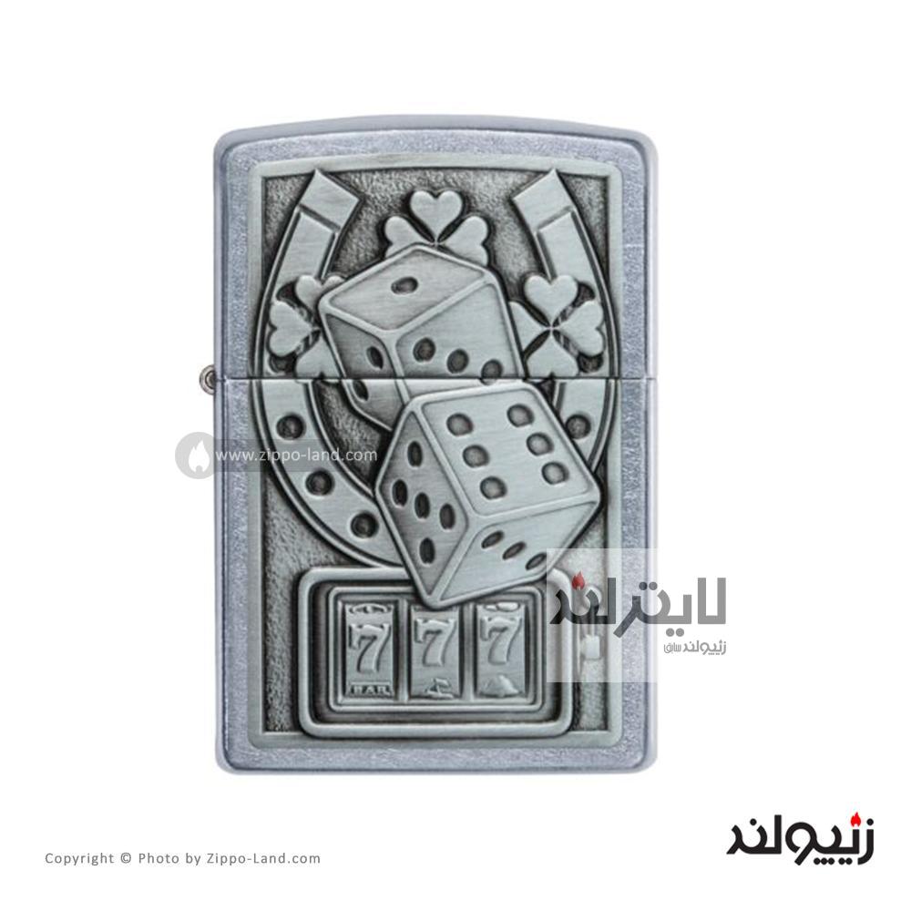 فندک زیپو مدل Lucky 7 Emblem Design کد 49294 1 فندک زیپو مدل Lucky 7 Emblem Design کد 49294