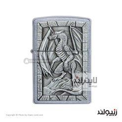 فندک زیپو مدل Dragon Emblem Design کد 49296