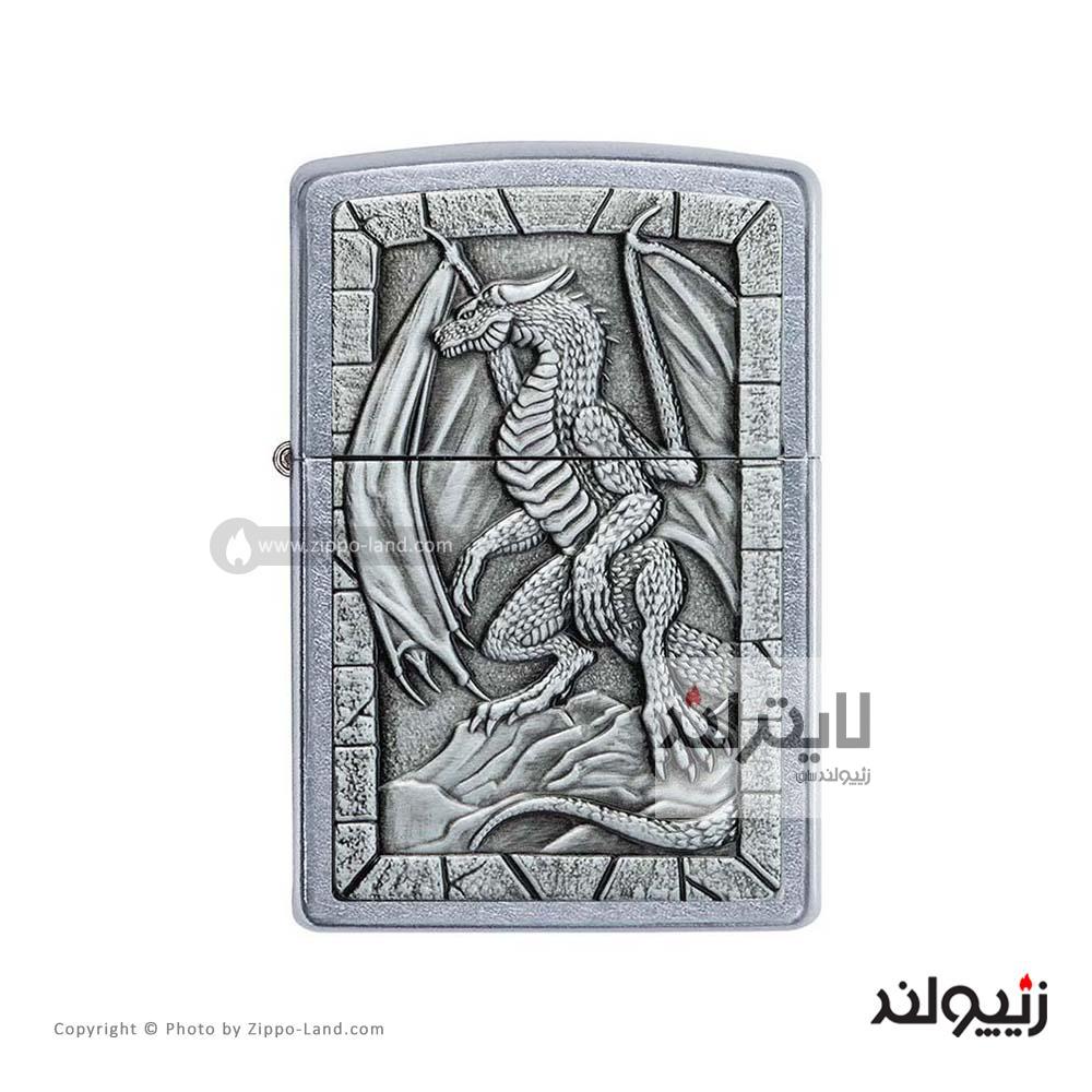 فندک زیپو مدل Dragon Emblem Design کد 49296 1 فندک زیپو مدل Dragon Emblem Design کد 49296
