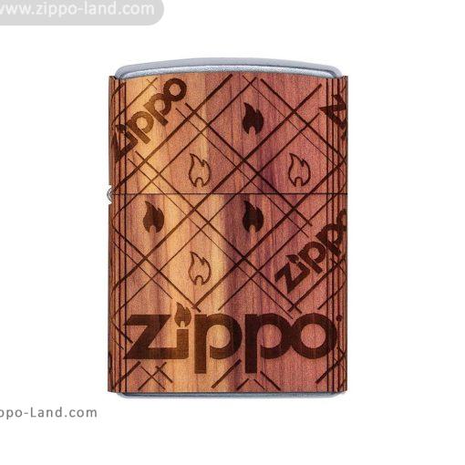 فندک زیپو مدل Woodchuck USA Zippo Cedar Wrap کد 49331