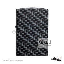 فندک زیپو مدل Carbon Fiber Design کد 49356