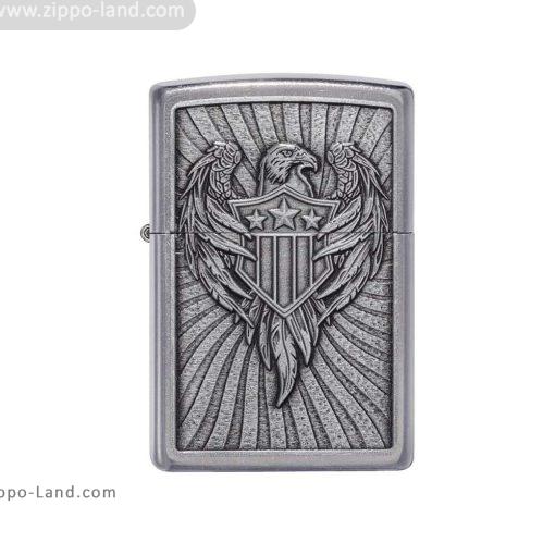 فندک زیپو مدل Eagle Shield Emblem Design کد 49450