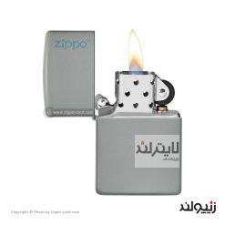 49452ZL Classic Flat Grey Zippo Logo 2