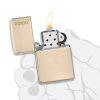 49453zl Classic Flat Sand Zippo Logo 3