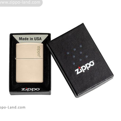 49453zl Classic Flat Sand Zippo Logo 4