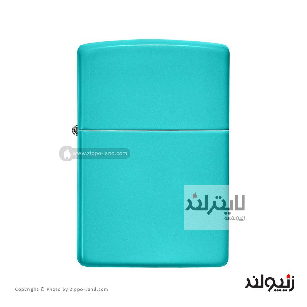 فندک زیپو مدل Classic Flat Turquoise کد 49454 1 فندک زیپو مدل Classic Flat Turquoise کد 49454