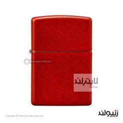 فندک زیپو مدل Classic Metallic Red کد 49475
