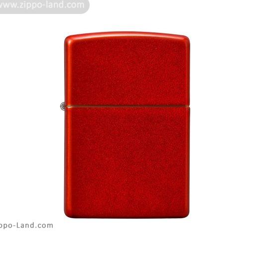 فندک زیپو مدل Classic Metallic Red کد 49475