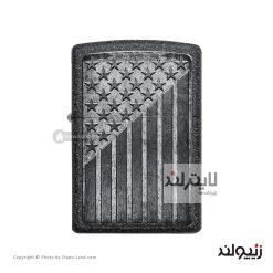 فندک زیپو مدل Star And Stripes Design کد 49485