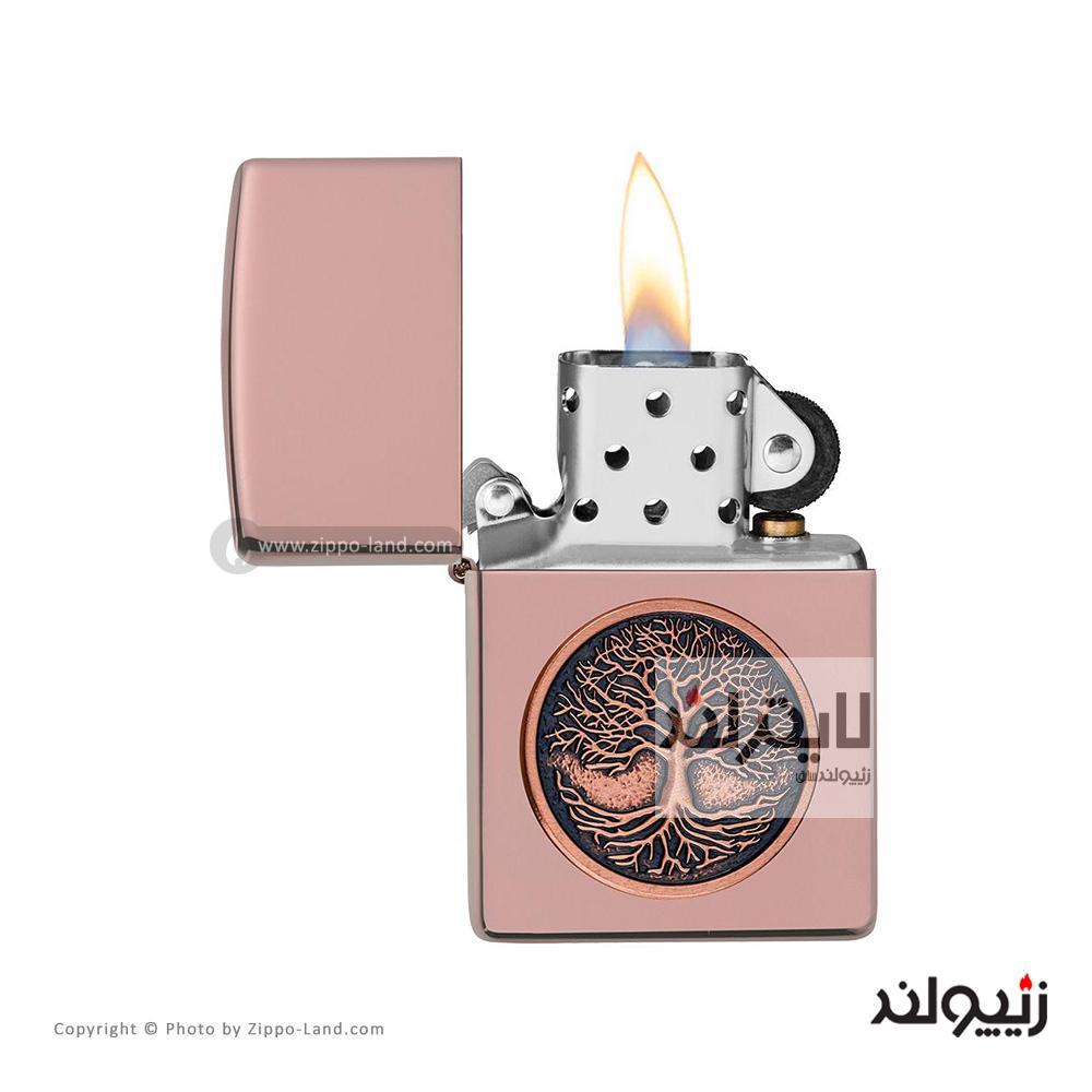 فندک زیپو مدل Tree Of Life Emblem کد 49638 2 فندک زیپو مدل Tree Of Life Emblem کد 49638 - Image 2
