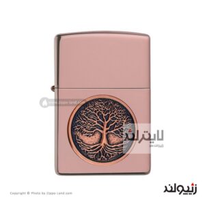 فندک زیپو مدل Tree Of Life Emblem کد 49638