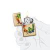 zippo 49125 graffiti clover design 02