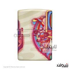 فندک زیپو مدل Trippy Design کد 49435