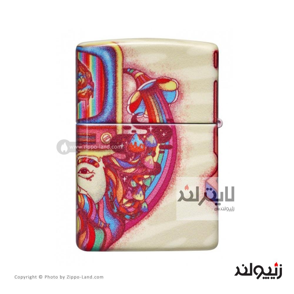 فندک زیپو مدل Trippy Design کد 49435 2 فندک زیپو مدل Trippy Design کد 49435 - Image 2