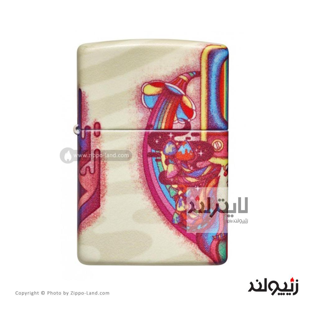 فندک زیپو مدل Trippy Design کد 49435 1 فندک زیپو مدل Trippy Design کد 49435