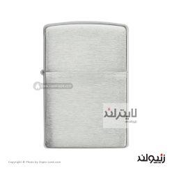 فندک زیپو مدل Brushed Sterling Silver کد 13