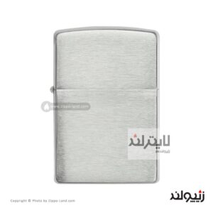 فندک زیپو مدل Brushed Sterling Silver کد 13
