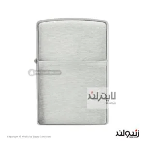 فندک زیپو مدل Brushed Sterling Silver کد 13