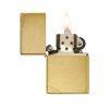 فندک زیپو مدل Lighter Chrome کد 240 5 240 Brushed Brass Vintage with Slashes 3