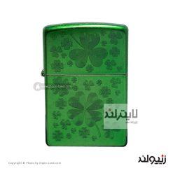 فندک زیپو مدل Iced Clover کد 28354