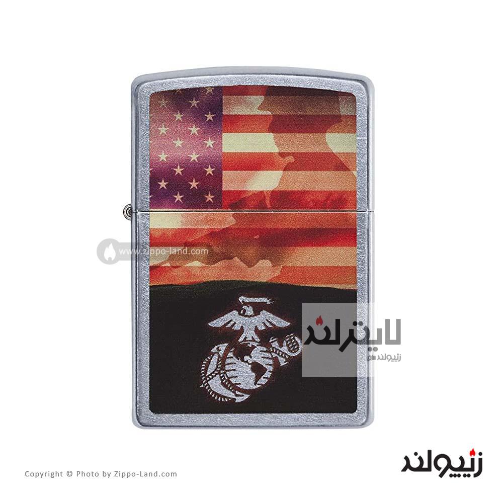 فندک زیپو مدل USMC مدل 29123 1 فندک زیپو مدل USMC مدل 29123