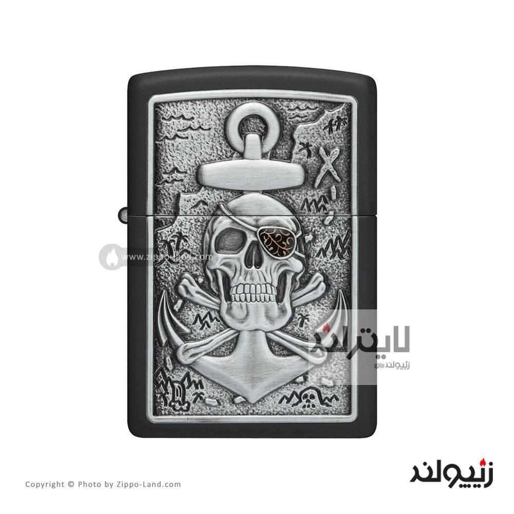 فندک زیپو مدل Skull Anchor Emblem Design کد 48122 1 فندک زیپو مدل Skull Anchor Emblem Design کد 48122