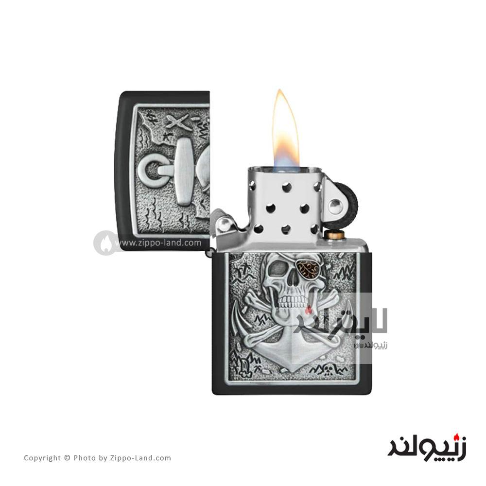 فندک زیپو مدل Skull Anchor Emblem Design کد 48122 2 فندک زیپو مدل Skull Anchor Emblem Design کد 48122 - Image 2