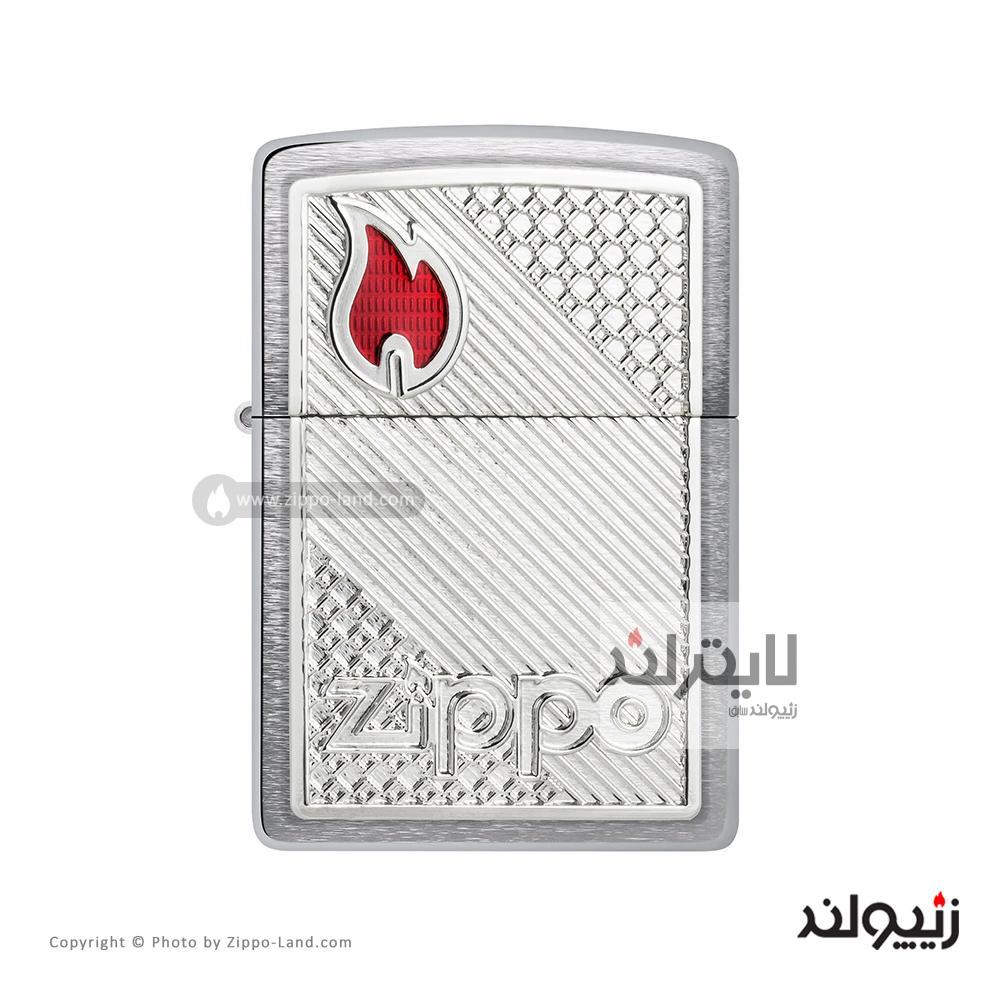فندک زیپو مدل Tiles Emblem Design کد 48126 1 فندک زیپو مدل Tiles Emblem Design کد 48126