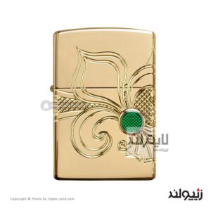 فندک زیپو مدل Armor Fleur-de-lis Design کد 49108