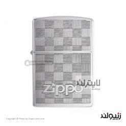 فندک زیپو مدل Weave Design کد 49205