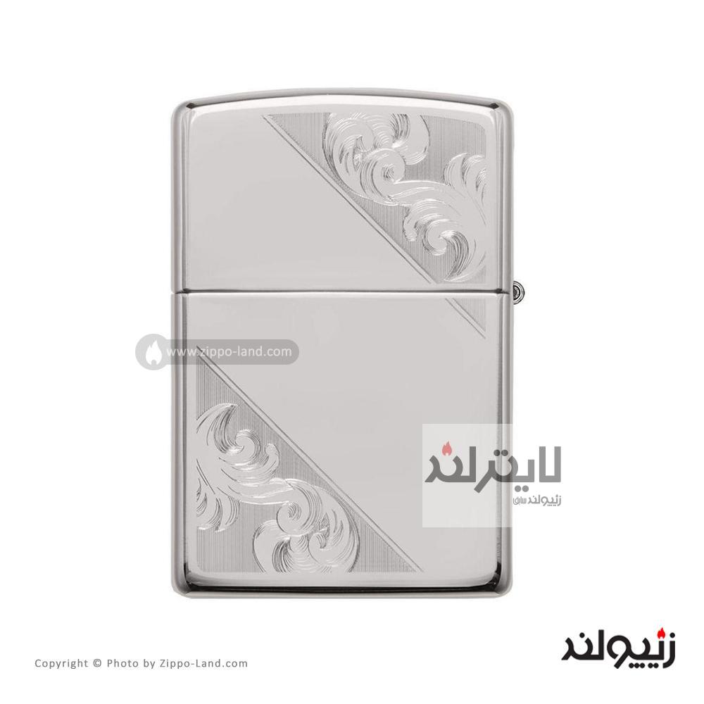 فندک زیپو مدل Sterling Silver Diagonal Filigree Design کد 49479 2 فندک زیپو مدل Sterling Silver Diagonal Filigree Design کد 49479 - Image 2