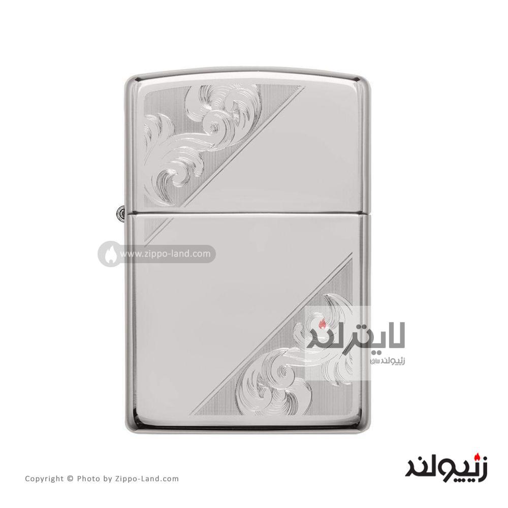 فندک زیپو مدل Sterling Silver Diagonal Filigree Design کد 49479 1 فندک زیپو مدل Sterling Silver Diagonal Filigree Design کد 49479