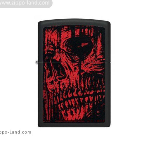 فندک زیپو مدل Red Skull Design کد 49775