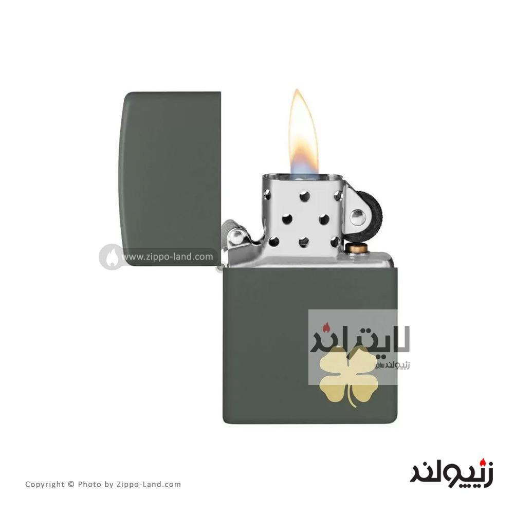 فندک زیپو مدل Four Leaf Clover کد 49796 2 فندک زیپو مدل Four Leaf Clover کد 49796 - Image 2
