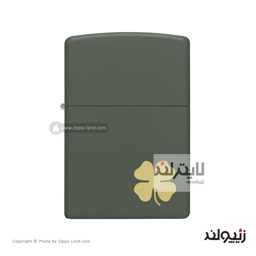 فندک زیپو مدل Four Leaf Clover کد 49796 1 فندک زیپو مدل Four Leaf Clover کد 49796