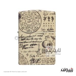 فندک زیپو مدل Alchemy Design کد 49803
