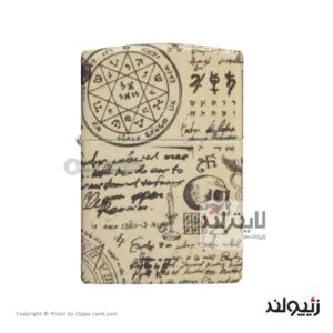 فندک زیپو مدل Alchemy Design کد 49803