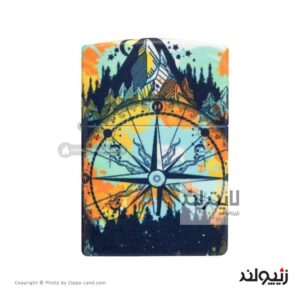 فندک زیپو مدل Compass Design کد 49805
