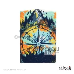 فندک زیپو مدل Compass Design کد 49805