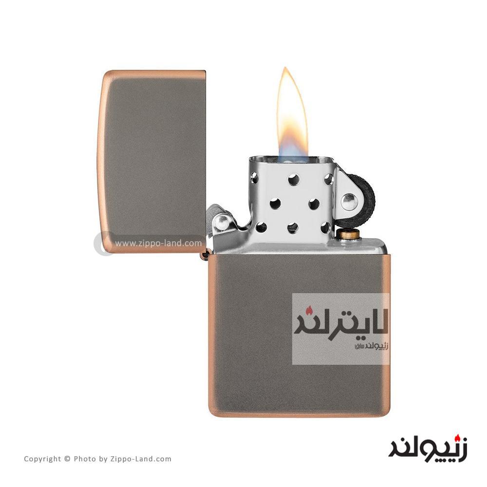 فندک زیپو مدل Rustic Bronze کد 49839 2 فندک زیپو مدل Rustic Bronze کد 49839 - Image 2