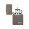 فندک زیپو مدل Rustic Bronze Zippo Logo مدل 49839zl 5 49839zl Rustic Bronze Zippo Logo 3