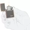 49839zl Rustic Bronze Zippo Logo 4