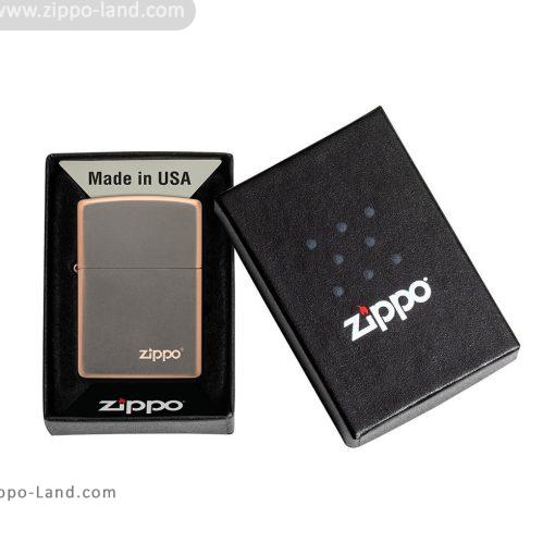 49839zl Rustic Bronze Zippo Logo 5