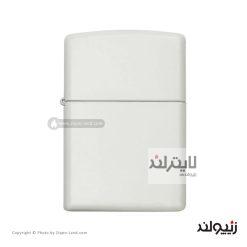 فندک زیپو مدل Classic White Matte کد 214