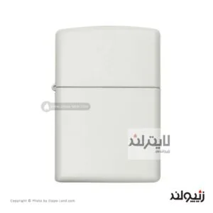 فندک زیپو مدل Classic White Matte کد 214