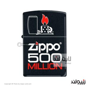 فندک زیپو مدل Planeta 500th million کد 218