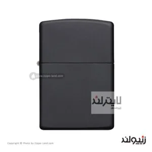 فندک زیپو مدل Classic Black Matte کد 218