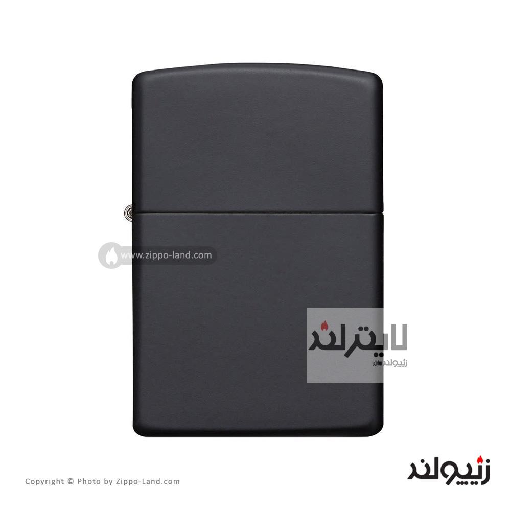 فندک زیپو مدل Classic Black Matte کد 218 1 فندک زیپو مدل Classic Black Matte کد 218
