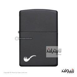 فندک زیپو مدل Pipe Black Matte کد 218pl